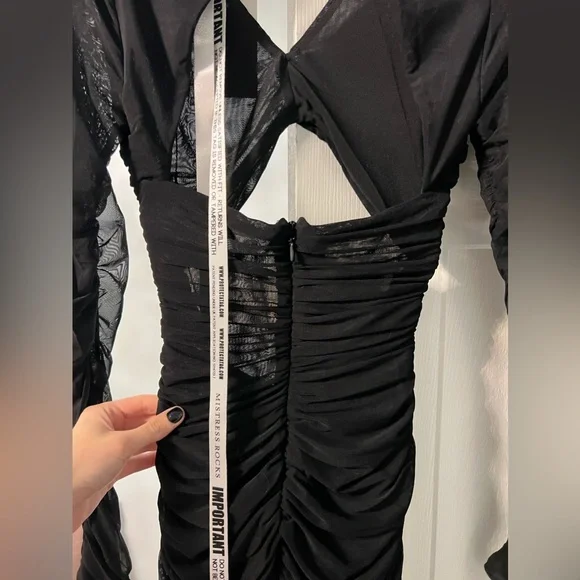 MISTRESS ROCKS BLACK DRESS - Picture 2 of 14